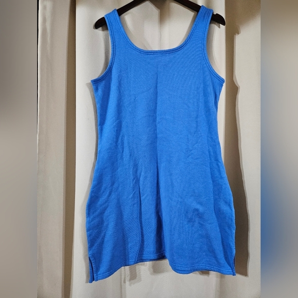 Toad&co blue casual office dress with pockets size small nwt‎ Hemp daybreaker - Picture 2 of 7